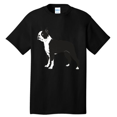 Boston Terrier Dog Breed Gift For Any Animal Fan Tall T-Shirt