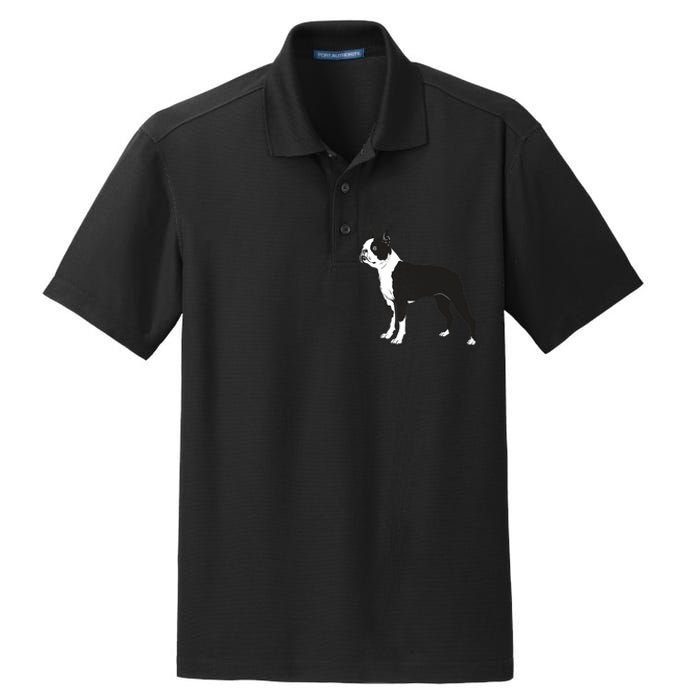 Boston Terrier Dog Breed Gift For Any Animal Fan Dry Zone Grid Polo