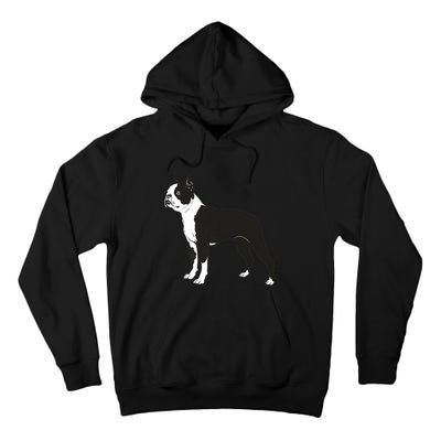 Boston Terrier Dog Breed Gift For Any Animal Fan Tall Hoodie