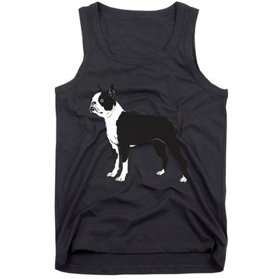 Boston Terrier Dog Breed Gift For Any Animal Fan Tank Top