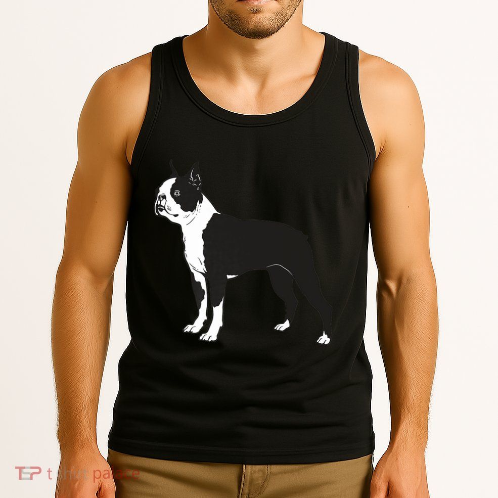 Boston Terrier Dog Breed Gift For Any Animal Fan Tank Top