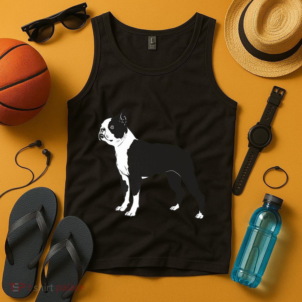 Boston Terrier Dog Breed Gift For Any Animal Fan Tank Top