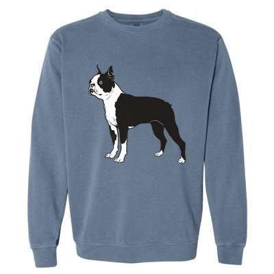 Boston Terrier Dog Breed Gift For Any Animal Fan Garment-Dyed Sweatshirt