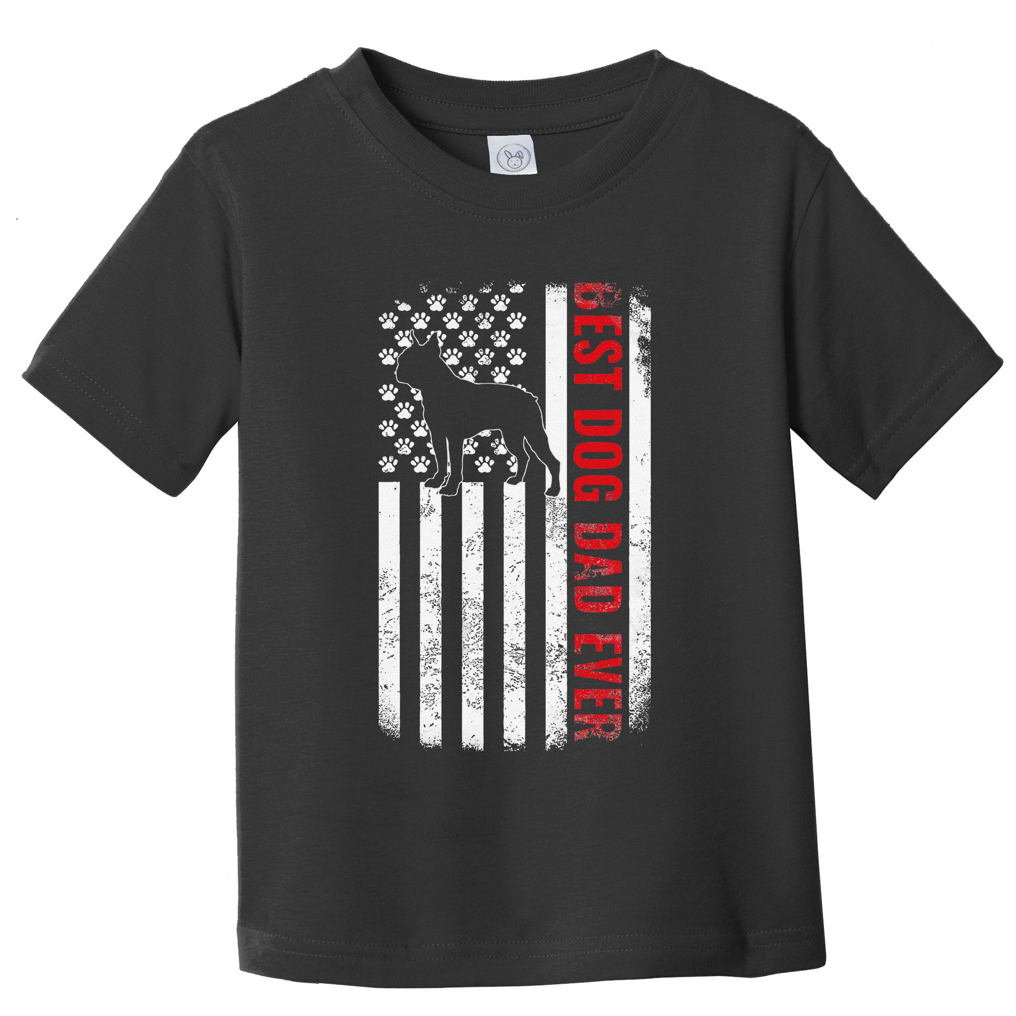 Boston Terrier Dad Dog Dad FatherS Day American Dog Dad Toddler T-Shirt