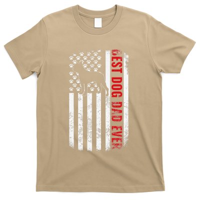 Boston Terrier Dad Dog Dad FatherS Day American Dog Dad T-Shirt