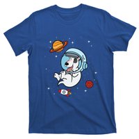 Bull Terrier Dog Astronaut Space Universe Galaxy Cool Gift T-Shirt