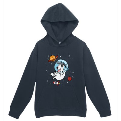 Bull Terrier Dog Astronaut Space Universe Galaxy Cool Gift Urban Pullover Hoodie