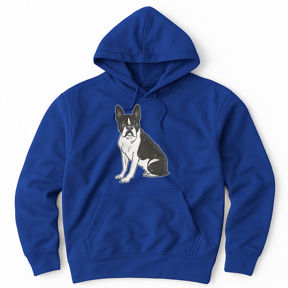 Boston Terrier Dog Hoodie