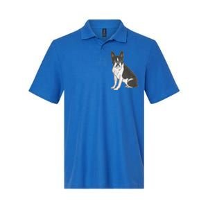 Boston Terrier Dog Softstyle Adult Sport Polo