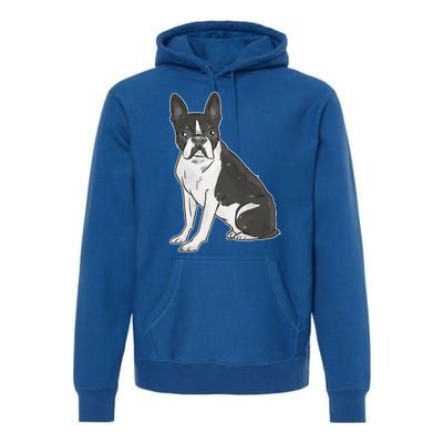 Boston Terrier Dog Premium Hoodie