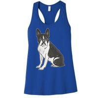 Boston Terrier Dog Women's Racerback Tank