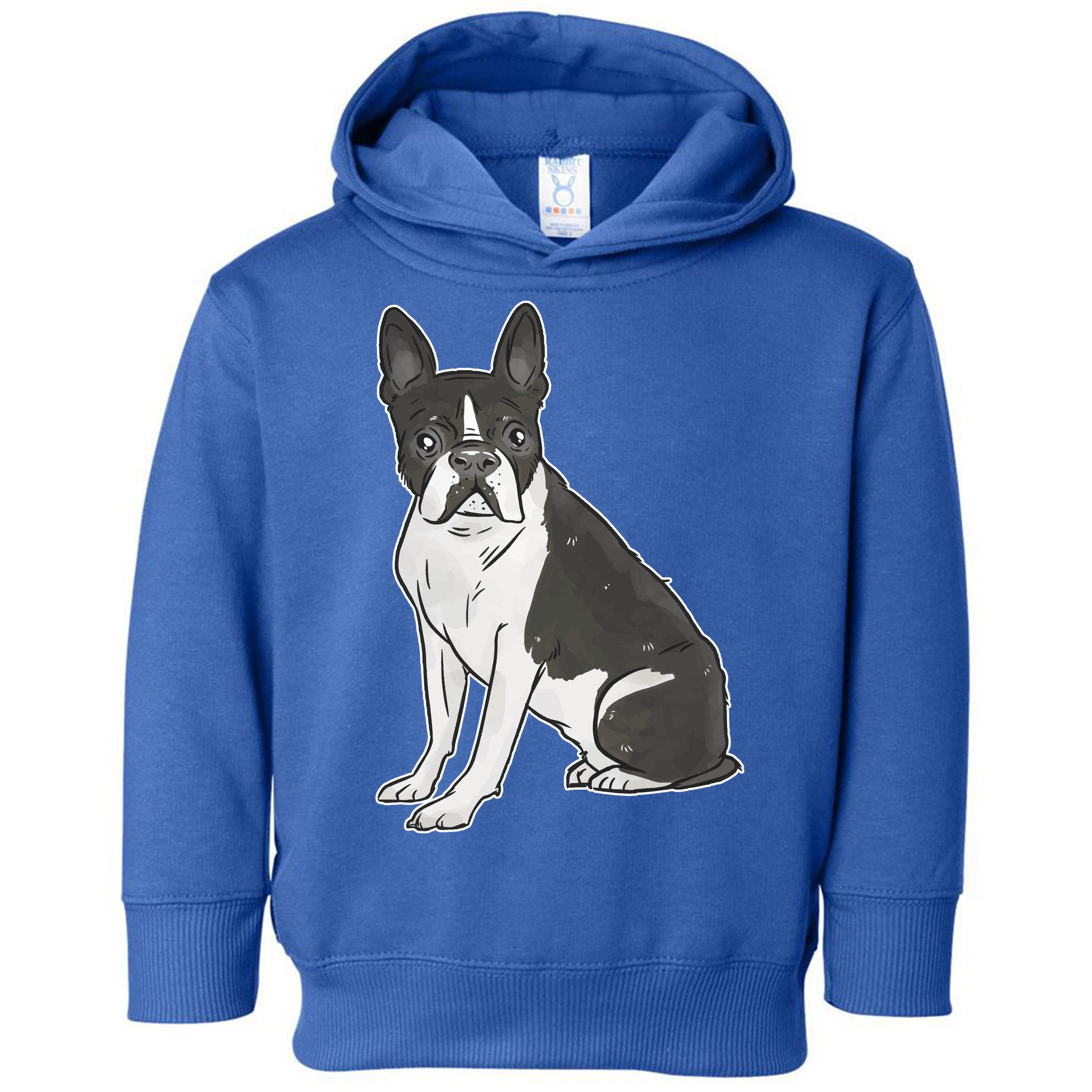 Boston Terrier Dog Toddler Hoodie