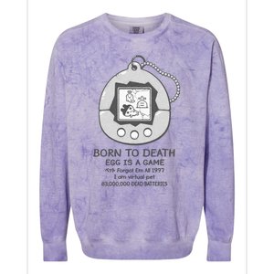 Born To Death Colorblast Crewneck Sweatshirt