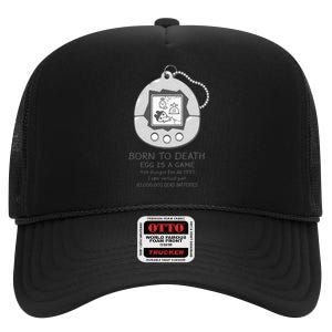 Born To Death High Crown Mesh Back Trucker Hat