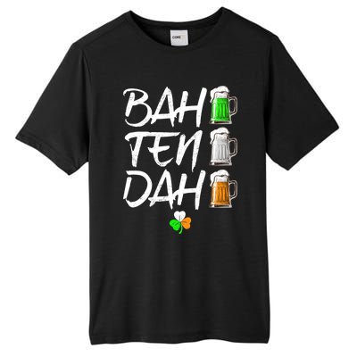 Bah Ten Dah Funny Beer Bartender St Patrick's Day Funny Gift Tall Fusion ChromaSoft Performance T-Shirt