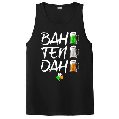 Bah Ten Dah Funny Beer Bartender St Patrick's Day Funny Gift PosiCharge Competitor Tank