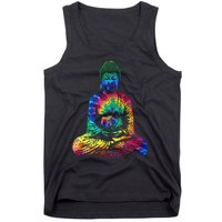 Buddha Tie Dye Vintage Yoga Spiritual Zen Buddhism Buddhist Tank Top