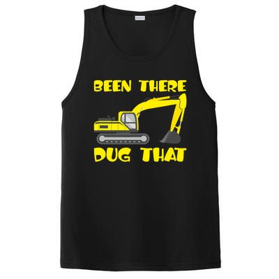 Been There Dug That, Funny Excavator Operator PosiCharge Competitor Tank