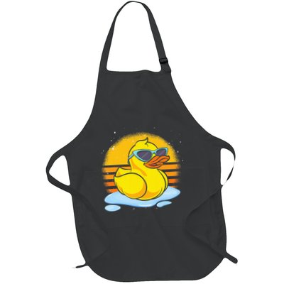 Bath Toy Duckie Cute Ducky Cool Sunglasses Retro Rubber Duck Apron