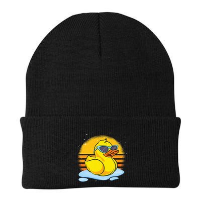 Bath Toy Duckie Cute Ducky Cool Sunglasses Retro Rubber Duck Beanie