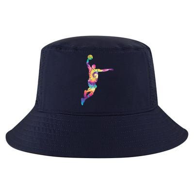 Basketball Tie Dye Vintage Retro Player Cool Comfort Performance Bucket Hat
