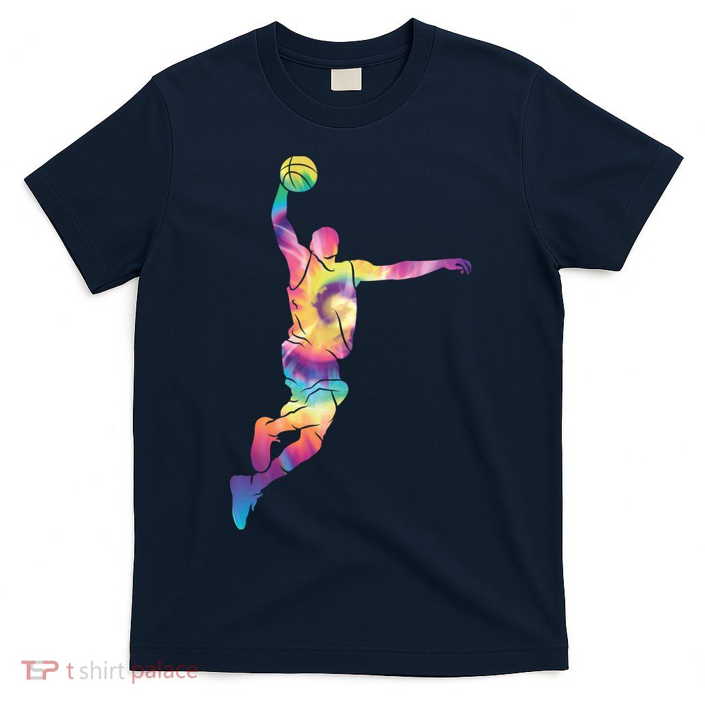 Basketball Tie Dye Vintage Retro Player T-Shirt