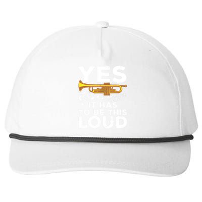 Best Trumpet Design For Men Women Trumpet Player Trumpeter Snapback Five-Panel Rope Hat