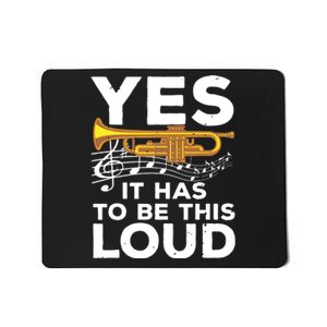 Best Trumpet Design For Men Women Trumpet Player Trumpeter Mousepad