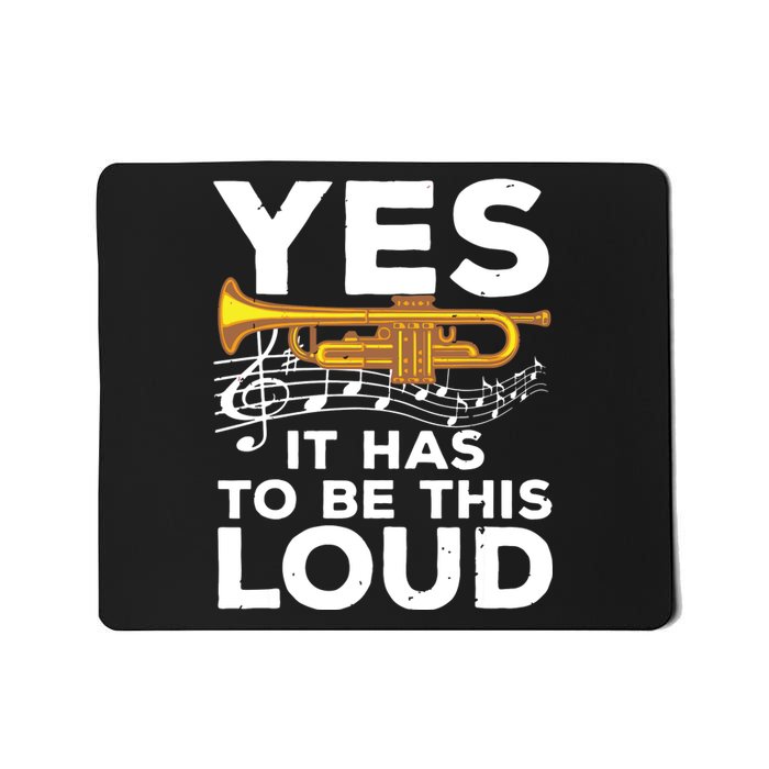 Best Trumpet Design For Men Women Trumpet Player Trumpeter Mousepad