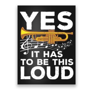 Best Trumpet Design For Men Women Trumpet Player Trumpeter Poster