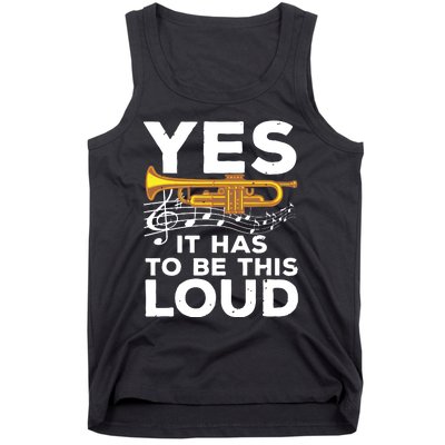 Best Trumpet Design For Men Women Trumpet Player Trumpeter Tank Top