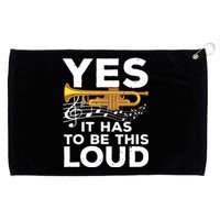 Best Trumpet Design For Men Women Trumpet Player Trumpeter Grommeted Golf Towel