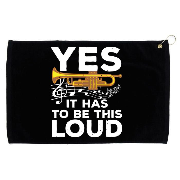 Best Trumpet Design For Men Women Trumpet Player Trumpeter Grommeted Golf Towel