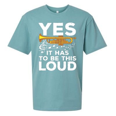 Best Trumpet Design For Men Women Trumpet Player Trumpeter Sueded Cloud Jersey T-Shirt