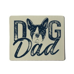 Boston Terrier Dog Dad Mousepad