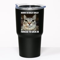 Born To Dilly Dallly Forced To Lock In Cat Lover Tumbler