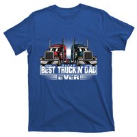 Best Truckin Dad Ever Truck Driver Gift T-Shirt