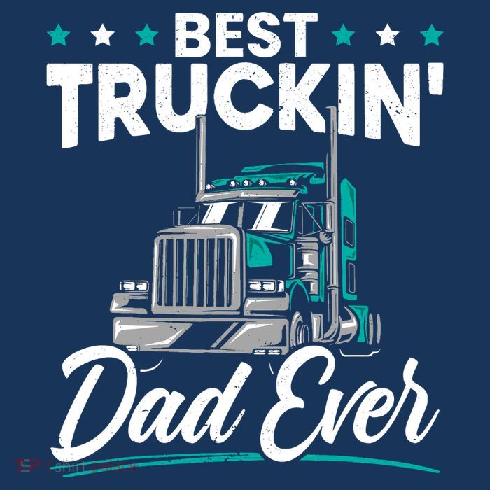 Best Trucking Dad Ever For A Trucker Dad Fathers Day Baby Bodysuit