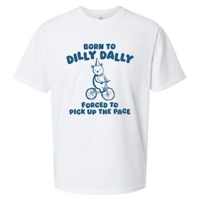 Born To Dilly Dally Sueded Cloud Jersey T-Shirt