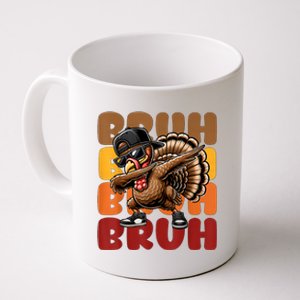 Bruh Turkey Dabbing Thanksgiving Coffee Mug