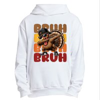 Bruh Turkey Dabbing Thanksgiving Urban Pullover Hoodie