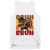 Bruh Turkey Dabbing Thanksgiving Tank Top