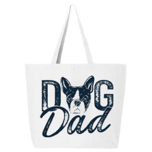 Boston Terrier Dog Dad 25L Jumbo Tote