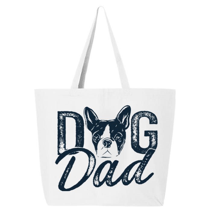 Boston Terrier Dog Dad 25L Jumbo Tote