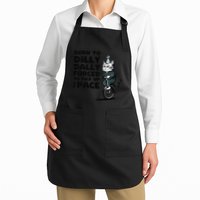 Born To Dilly Dally Forced To Pick Up The Pace Funny Cat Apron
