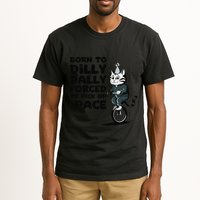Born To Dilly Dally Forced To Pick Up The Pace Funny Cat Tall T-Shirt