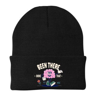 Been There Done That Retro Cartoon Brain Beanie