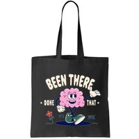 Been There Done That Retro Cartoon Brain Bag
