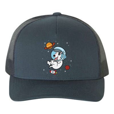 Bull Terrier Dog Astronaut Space Universe Galaxy Gift Yupoong Adult 5-Panel Trucker Hat