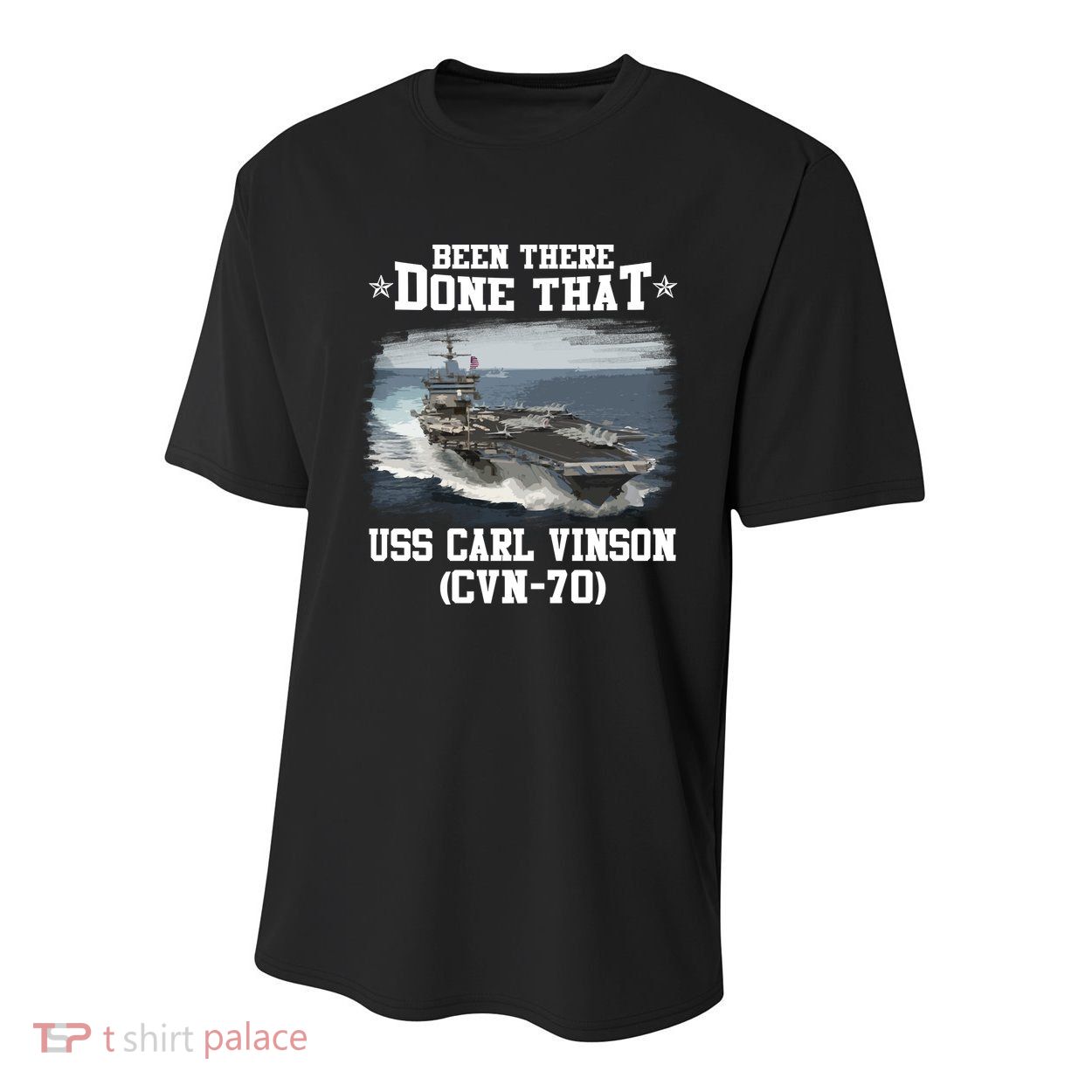 Been There Done That USS Carl Vinson CVN70 Veterans Day Father Day Gift Youth Performance Sprint T-Shirt
